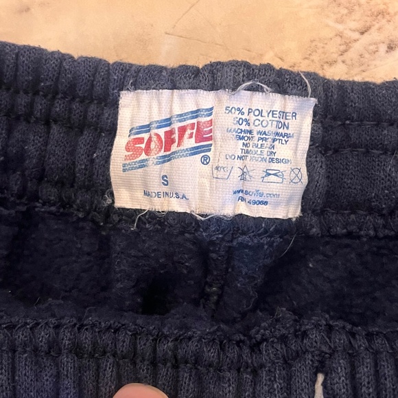 Vintage 80’s Soffe Navy Sweatpants - Navy Blue - Small - Picture 7 of 7